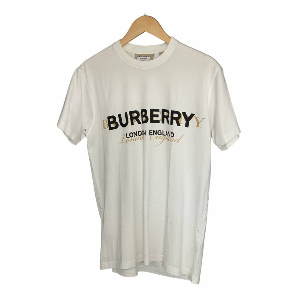 Burberry Two Logo White T-Shirt
